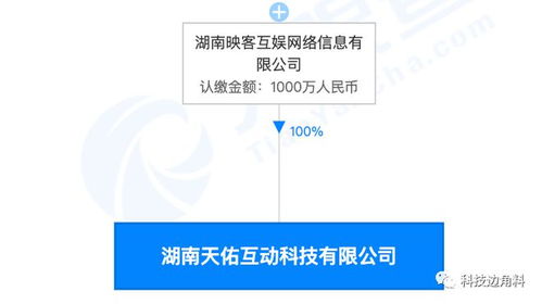 映客布局湖南，成立天佑科技拓展網(wǎng)絡(luò)游戲與信息咨詢(xún)業(yè)務(wù)